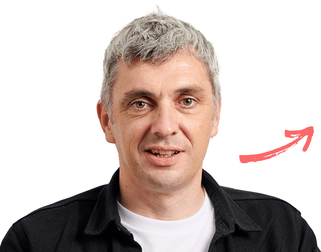 A photograph of Socket founder Jonathan Gaunt